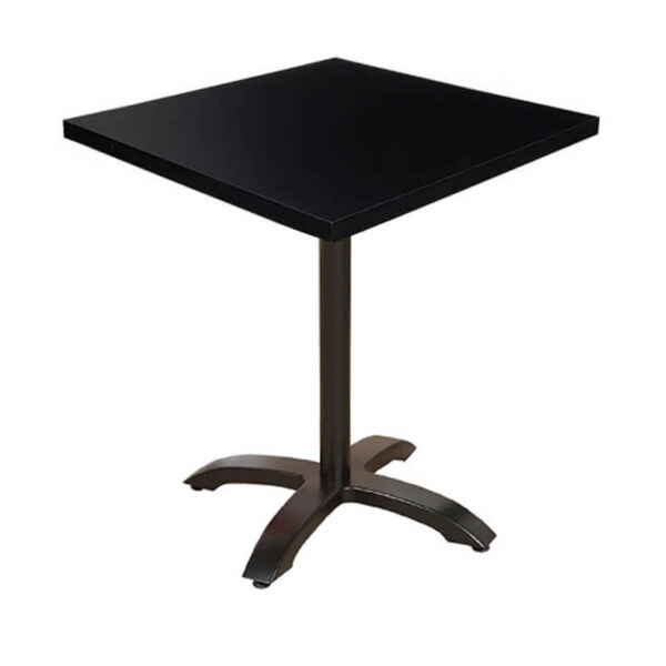 Horeca Tafel Met Klaponderstel Madrid Zwart X Cm