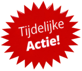 Tijdelijke <strong>Actie!</strong>