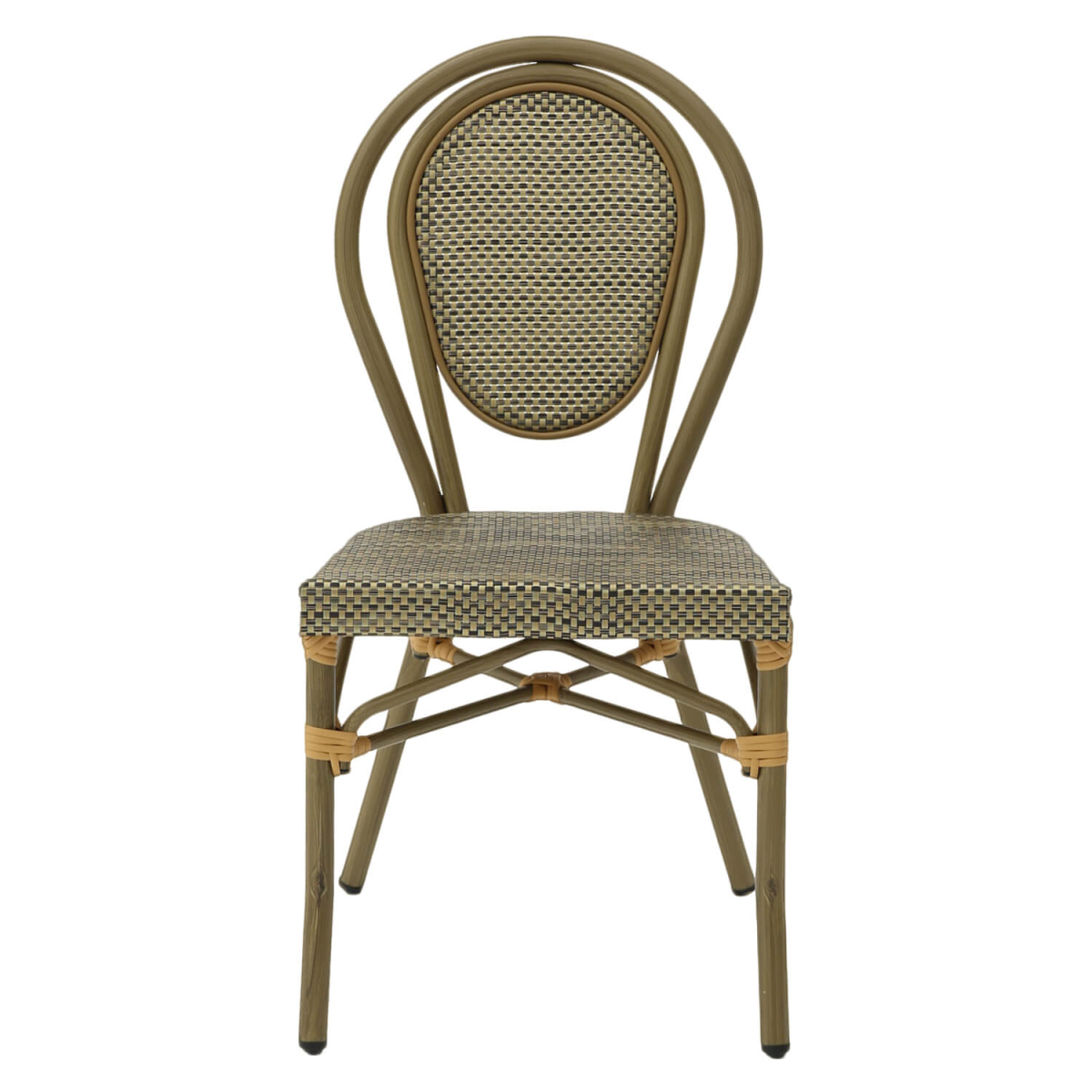 Horeca Terrace Chair - Savona - Aluminum/Rattan - Image 3
