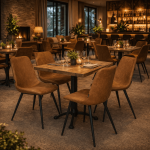 Horeca-Stoel-SPOT-Cognac-Microvezel