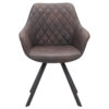 Horeca-Fauteuil-Titan-Diamond-Vintage-Bruin-YK-V