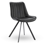 Horeca-Stoel-HERCULES-Zwart-Kunstleer