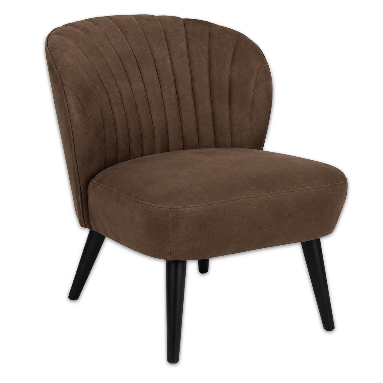 Horeca-Fauteuil-Lounge-Stoel-BOREAS-Bruin-Microvezel