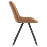 Chaise De Café, Restaurant Et Horeca - Carmen - Microfibre Vintage – Image 3