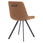 Chaise De Café, Restaurant Et Horeca - Carmen - Microfibre Vintage – Image 4
