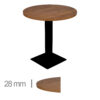 Horeca-Tafel-Rond-Madrid-K4-70-Cm-Met-Onderstel-B-339-1