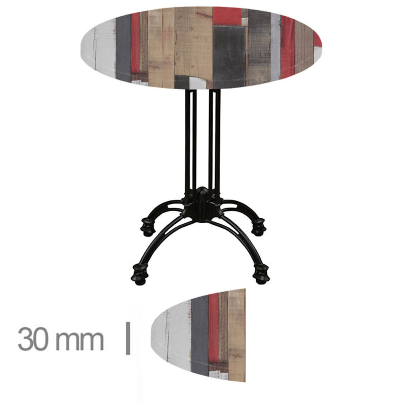 Horeca-Terras-Tafel-Werzalit-Reddenwood-R70-Cm-30-mm