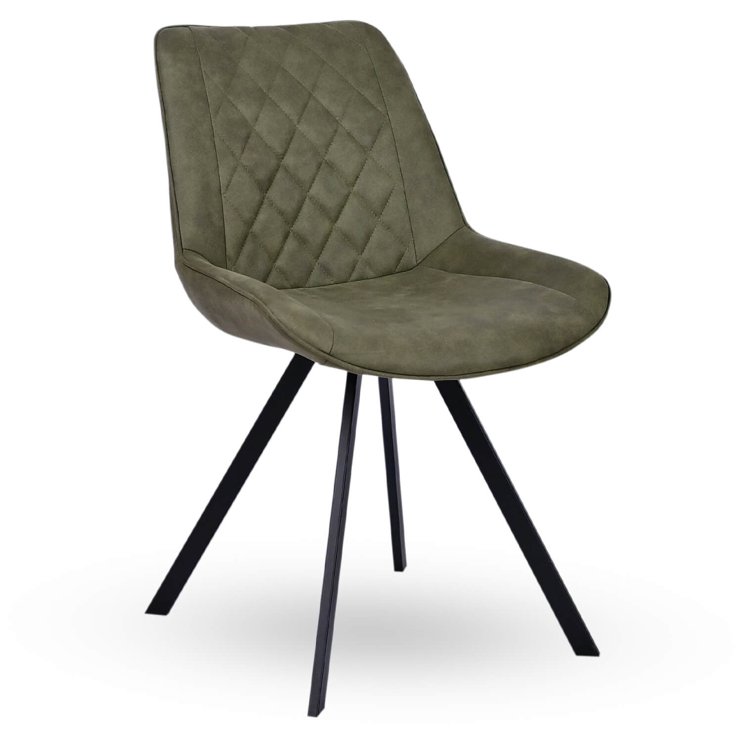 Horeca-Stoel-TES-DIAMOND-Olijf-Vintage-Microvezel