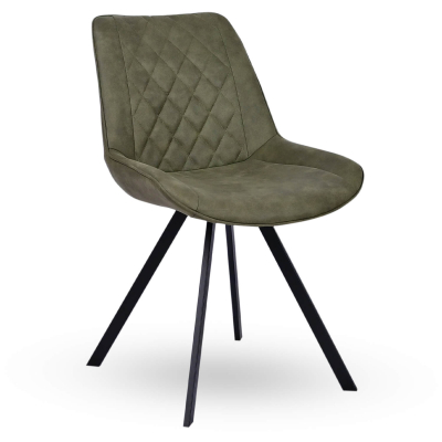 Horeca-Stoel-TES-DIAMOND-Olijf-Vintage-Microvezel