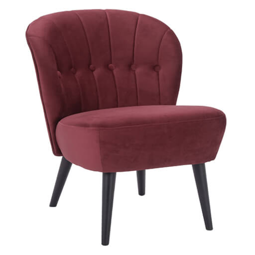 Horeca Lounge Seat – Leto – Red