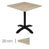 Horeca-Tafel-Met-Klaponderstel-Madrid-K2-60×60-Cm