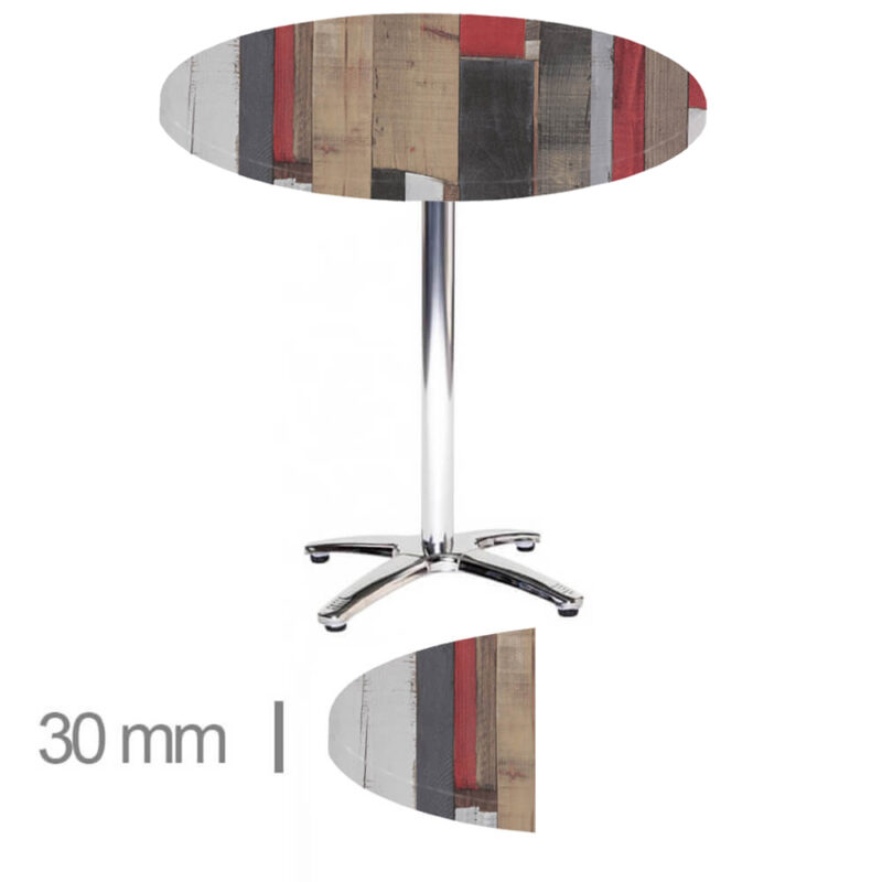 Horeca-Terras-Tafel-Rond-Werzalit-Reddenwood-70-Cm-30-mm-A-ROMA