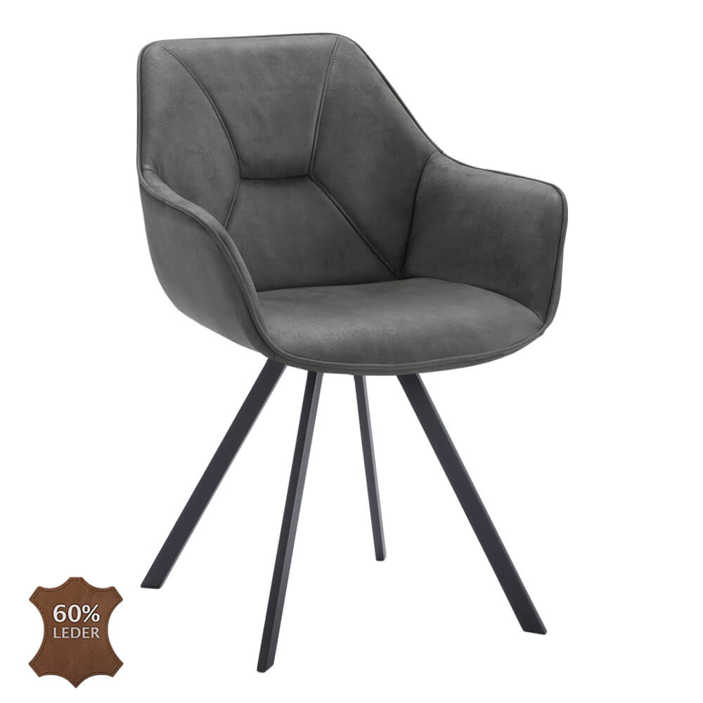Horeca Chair – Beli – Vintage Graphite