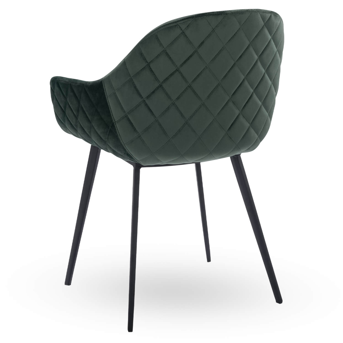 Horeca-Armstoel-CAMILLE-Donkergroen-Velvet-Fluweel-ZA