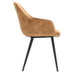 Horeca Armstoel - Camille - Velvet/Fluweel - Afbeelding 3