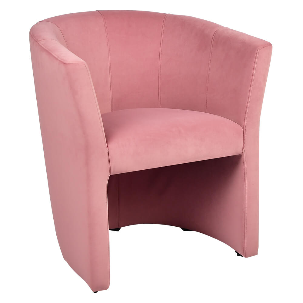 Horeca Armchair Velvet – Prag – Pink