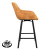 Horeca-Barstoel-Velvet-Fluweel-Bias-Cognac-65-Z