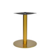 Horeca-Tafelonderstel-Laag-Rond-Roestvrij-Staal-En-Ijzer-43-Cm-Hoogte-48-Cm-Goud-1