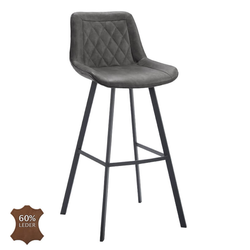 Horeca-Barstoel-Ares-Vintage-Anthracite
