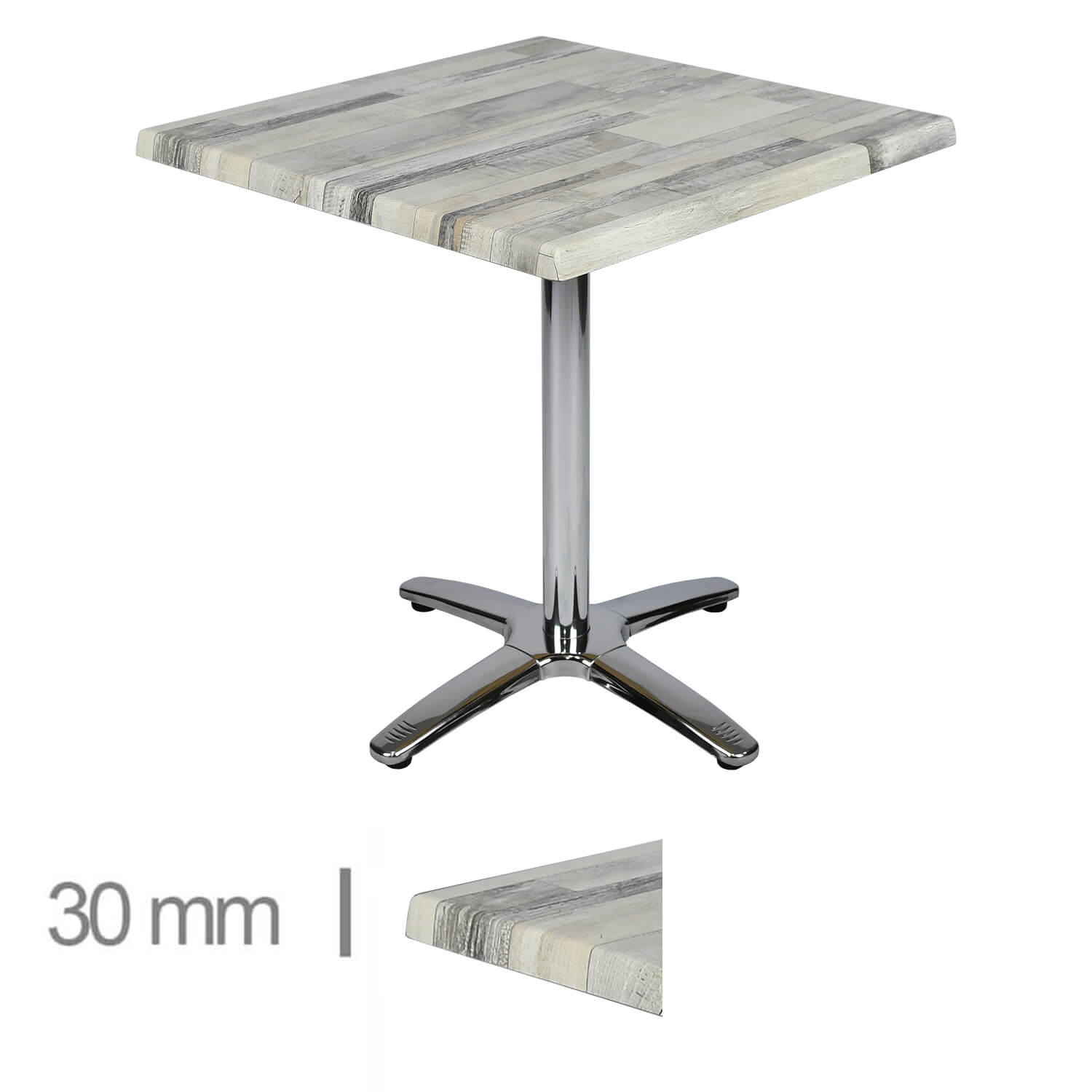 Horeca-Terrastafel-Werzalit-White-Block-70×70-Cm-A-ROMA