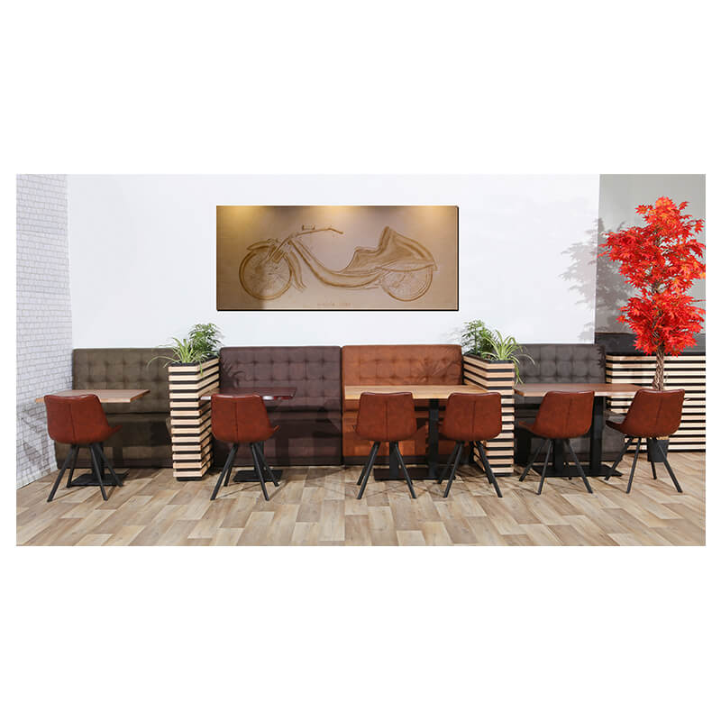 Horeca Stoel - Hercules - Vintage Mat Bruin - Model - 10