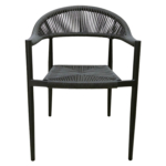 Horeca-Terrasstoel-Volga-Grijs-V