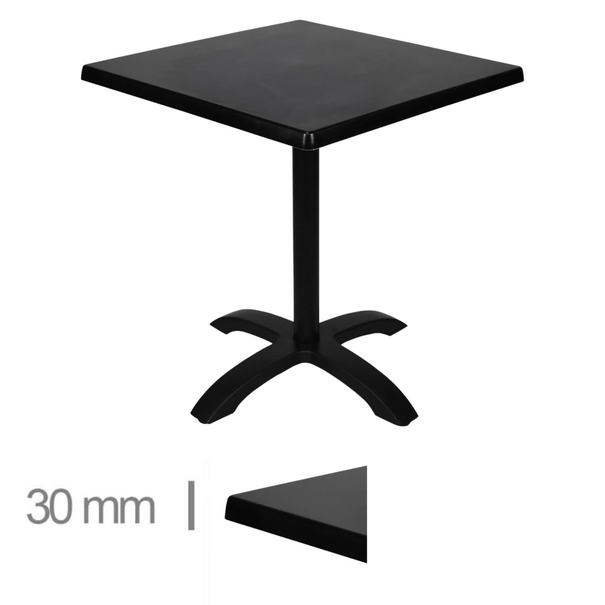 Horeca-Terrastafel-Opklapbaar-Werzalit-Zwart-70×70-Cm Horeca-Terrastafel-Opklapbaar-Werzalit-Zwart-70×70-Cm