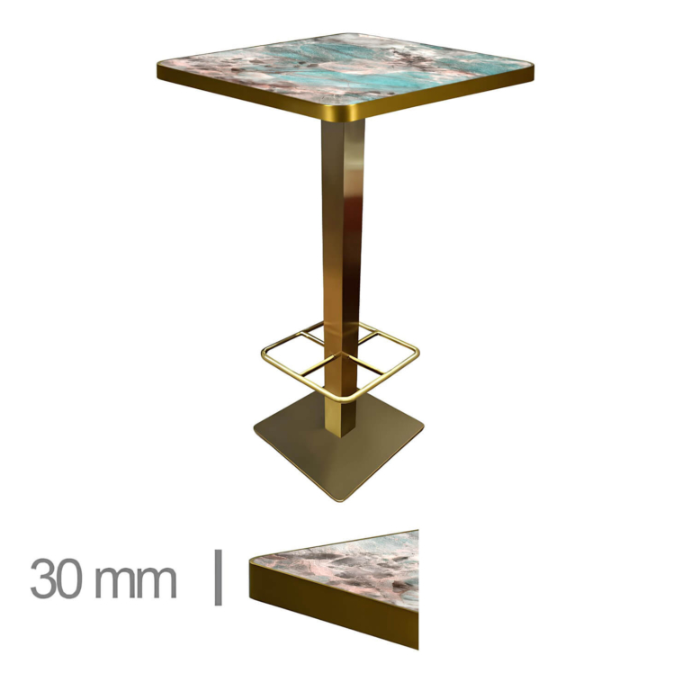 Horeca-Statafel-Faux-Marmer-Green-60×60-Hoogte-111-Cm-B-339H+F-GOLD-yk-1