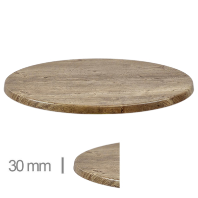 Horeca-Tafelblad-Werzalit-New-Findus-Rond