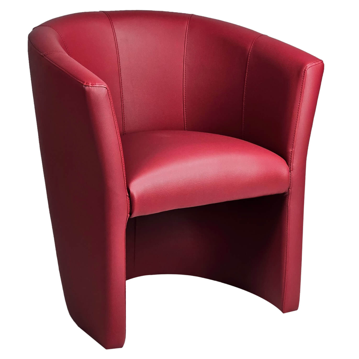 Horeca-Fauteuil-Prag-Bordeaux Horeca-Fauteuil-Prag-Bordeaux