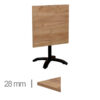 Horeca-Tafel-Madrid-K3-70x70-Cm-Met-Klaponderstel-Z-28mm