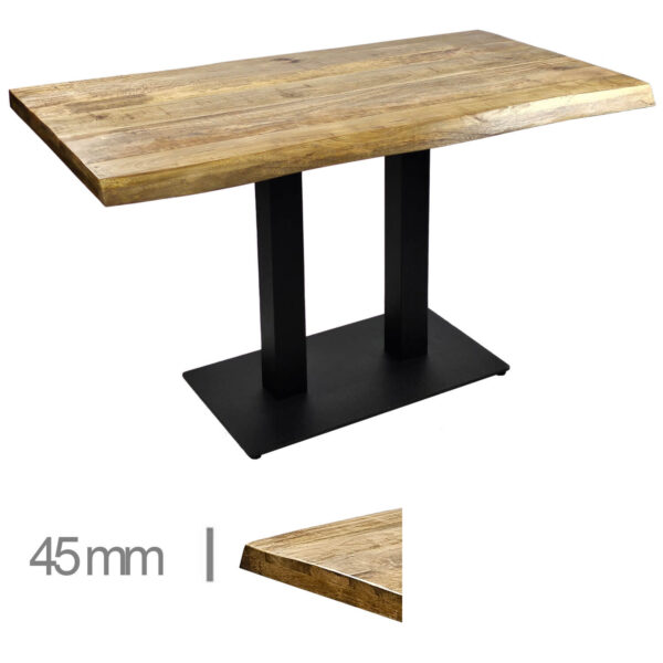 Horeca-Mangohout-Tafel-Mango-NE-70x120Cm-Met-Stalen-Onderstel-45