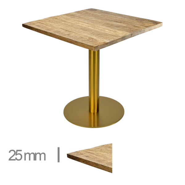 Horeca-Mangohout-Tafel-Mango-Solid-70x70Cm-B-320-GOLD