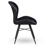 Horeca-Stoel-ELITE-Zwart-Vintage-Kunstleer-Z