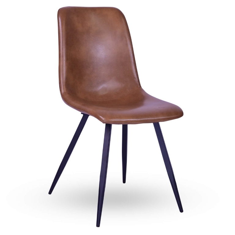 Horeca-Stoel-SPECTRA-Cognac-Kunstleer