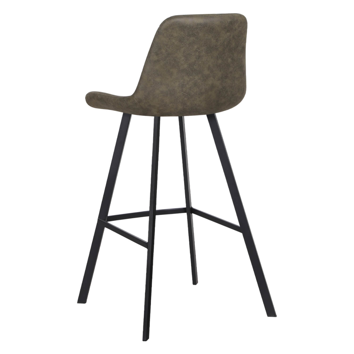 Horeca Barstoel - Emperio - Vintage Microvezel - Afbeelding 4