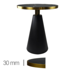 Horeca-Tafel-Rond-Faux-Marmer-Zwart-60-Cm-Met-Onderstel-376