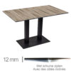 Horeca-Tafel-Compact-Alaska-Oak-69x120-Cm-Met-Onderstel