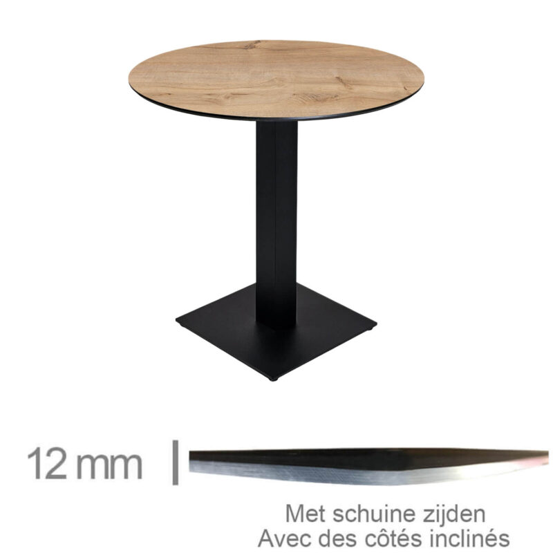 Horeca-Tafel-Rond-Compact-Canyon-Waterford-Oak-69-Cm-Met-Onderstel-B-339