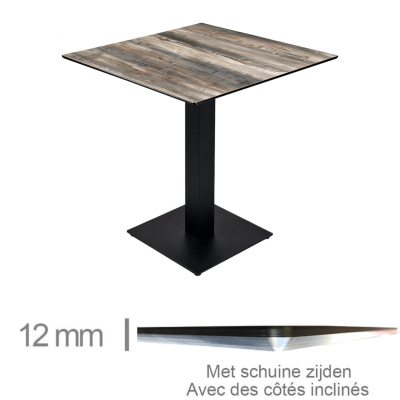 Horeca-Tafel-Compact-Alaska-Oak-69x69cm-Met-Onderstel