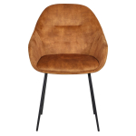 Horeca-Armstoel-OSLO-Goud-Velvet-Fluweel-V