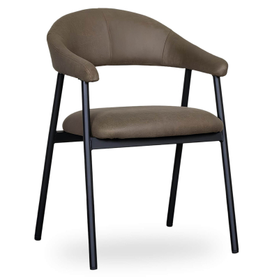 Horeca-Armstoel-AMAZE-Moss-Vintage-Microvezel