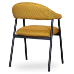 Horeca-Armstoel-AMAZE-Oker-Ademende-Stof-ZA