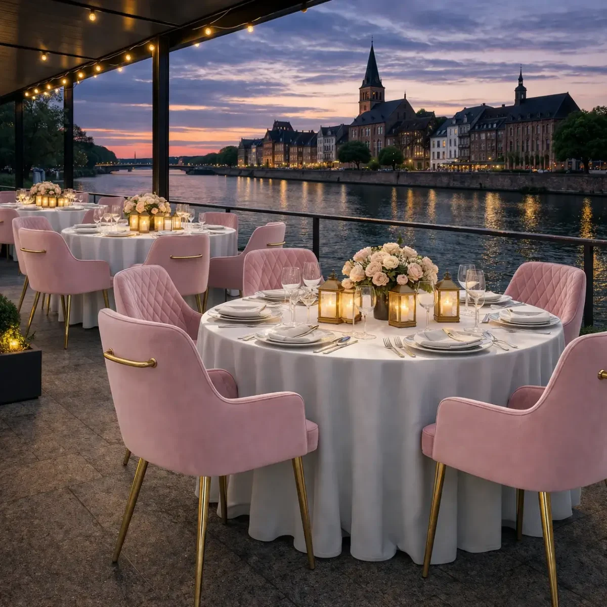 Horeca-Armstoel-LUXOR-roze-Velvet-Fluweel