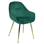 Horeca-Armstoel-Velvet-Fluweel-Oslo-Groen