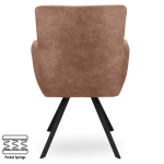 Horeca-Fauteuil-KATE-Mocca-Vintage-Microvezel-A