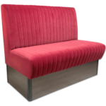 Horeca-Eetbank-Atlas-Velvet-Fluweel-Bordeaux