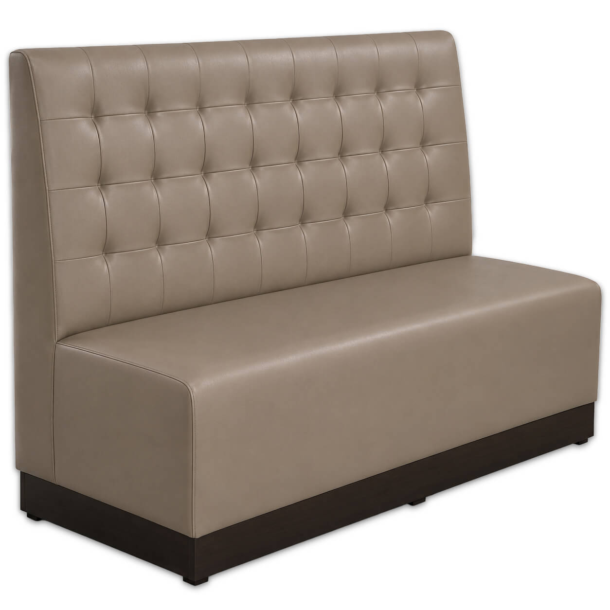 Horeca-Eetbank-ECO-LUNA-Taupe-Kunstleer-150