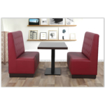 Horeca-Eetbank-Luna-120-cm-Kunstleer-Bordeaux-Model-1