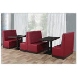 Horeca-Eetbank-Luna-120-cm-Kunstleer-Bordeaux-Model-3